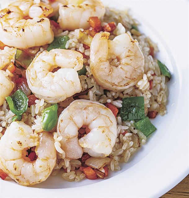 「エビピラフ」